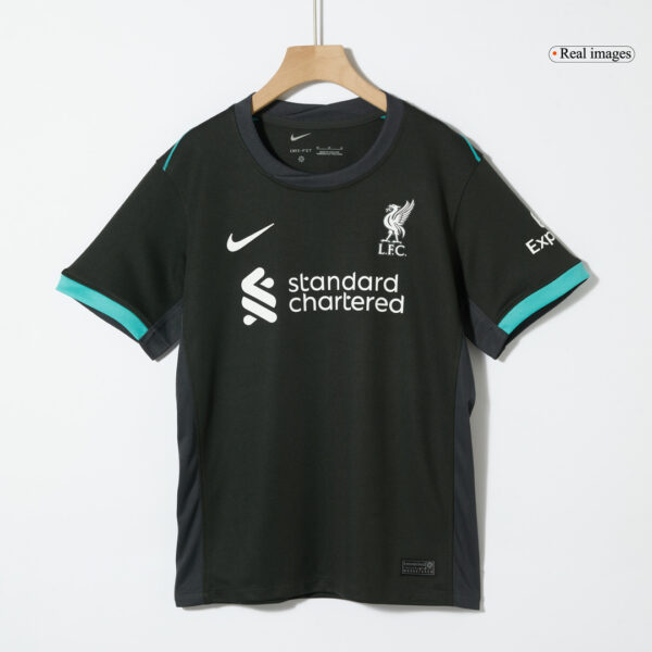 Kids Liverpool Away Full Jersey Kit 2024/25 - Image 5