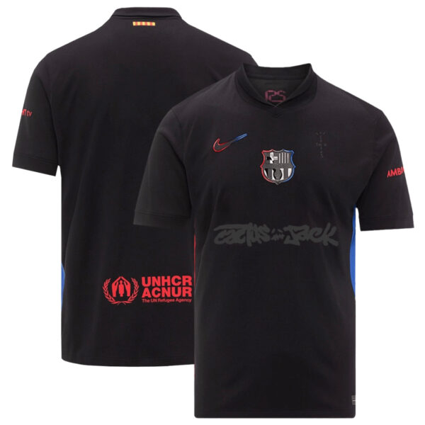 Barcelona x Travis Scott Away Match Jersey 2024/25 - Image 4