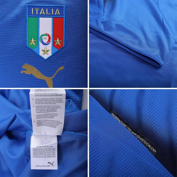 PIRLO #21 Italy Retro Home Jersey World Cup 2006 - Image 11
