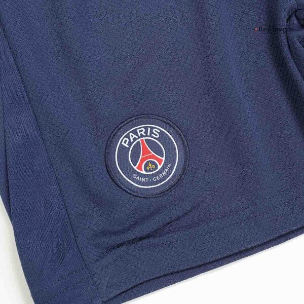 KVARATSKHELIA #7 Kids PSG Home Jersey Kit 2024/25 - Image 17
