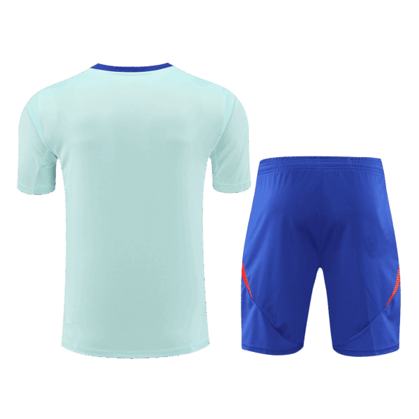 Spain Pre-Match Jersey Kit Green Euro 2024 - Image 2