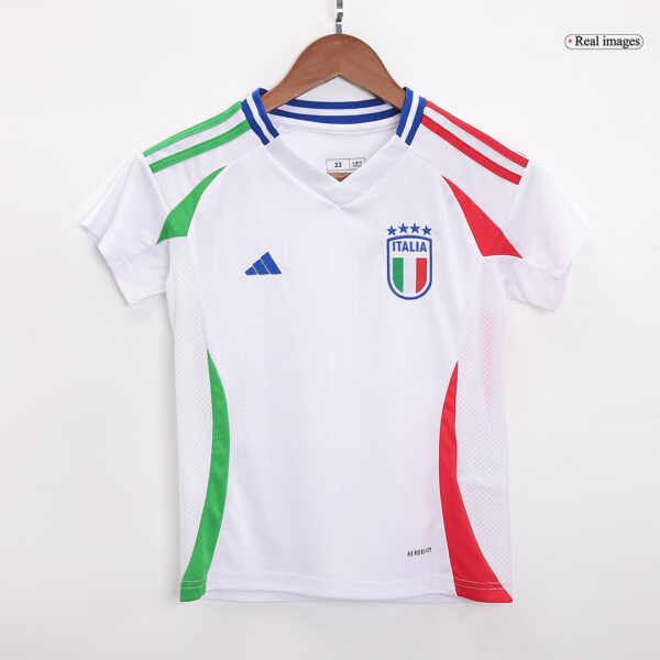 Kids Italy Away Full Jersey Kit Euro 2024 - Image 3