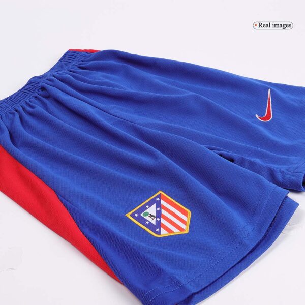 Kids Atletico Madrid Home Jersey Kit 2024/25 - Image 17