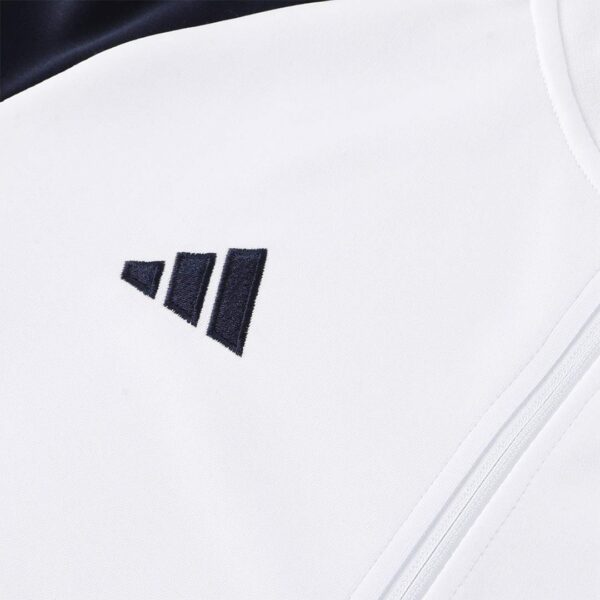 Real Madrid Training Jacket Kit (Jacket+Pants) White 2023/24 - Image 11