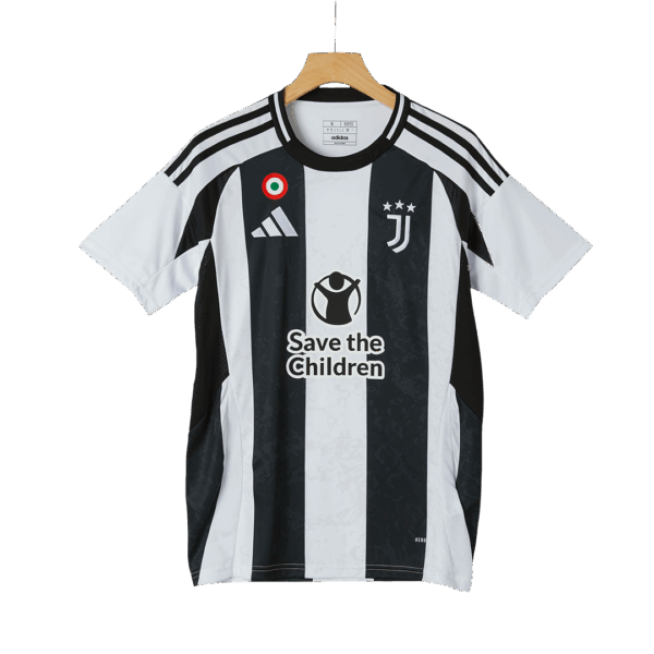 YILDIZ #10 Juventus Home Save The Children Jersey 2024/25 - Image 4