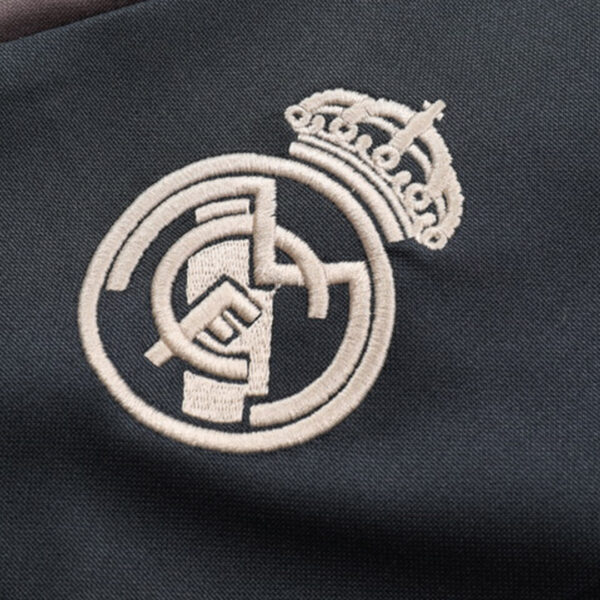 Kids Real Madrid Zipper Sweat Kit(Top+Pants) 2024/25 - Image 18