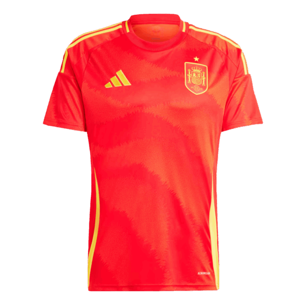 [Super Replica] Spain Home Full Kit(Jersey+Shorts+Socks) Euro 2024 - Image 3