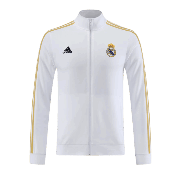Real Madrid Training Kit Jacket+Pants White 2023/24 - Image 4