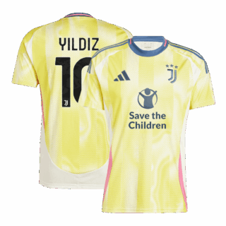 YILDIZ #10 Juventus Away Save The Children Jersey 2024/25
