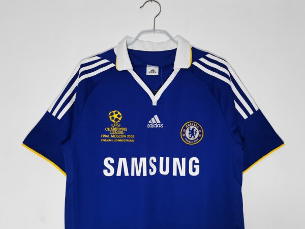 Retro Chelsea UCL Final Home Jersey 2008 - Image 16