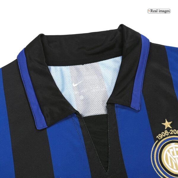 Retro Inter Milan 100th Anniversary Home Jersey 2007/08 - Image 7