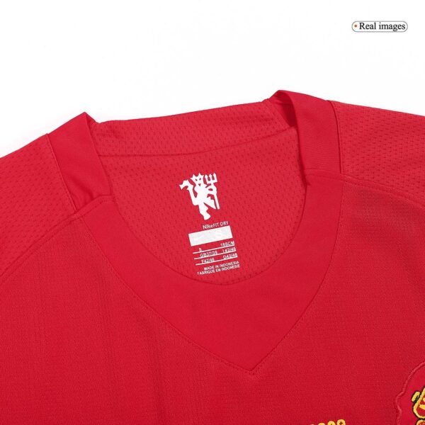 Retro Manchester United UCL Final Home Jersey 2007/08 - Image 5