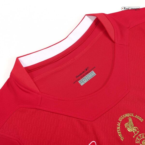 Retro Liverpool UCL Final Home Jersey 2005 - Image 5