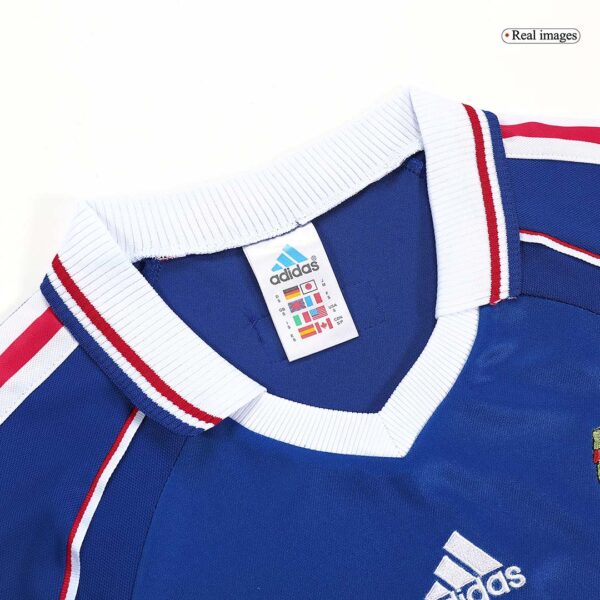 Retro France Home Jersey World Cup 1998 - Image 4