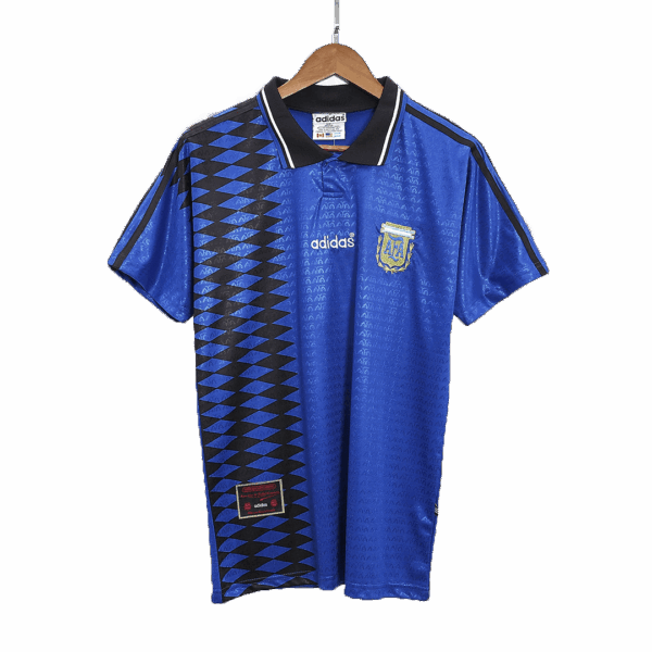 Retro Argentina Away Jersey World Cup 1994 - Image 3