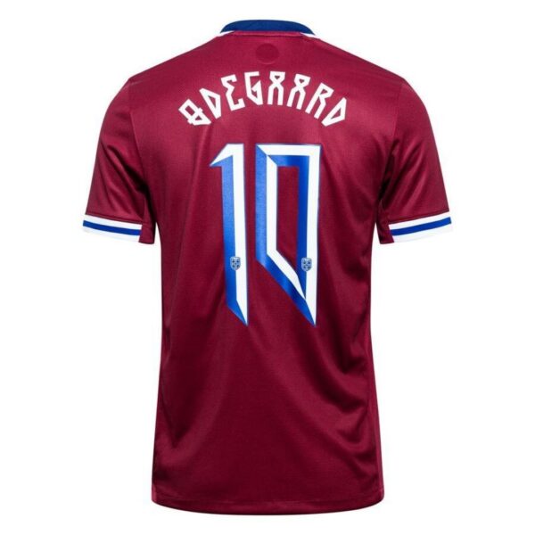 ODEGAARD #10 Norway Home Jersey 2024