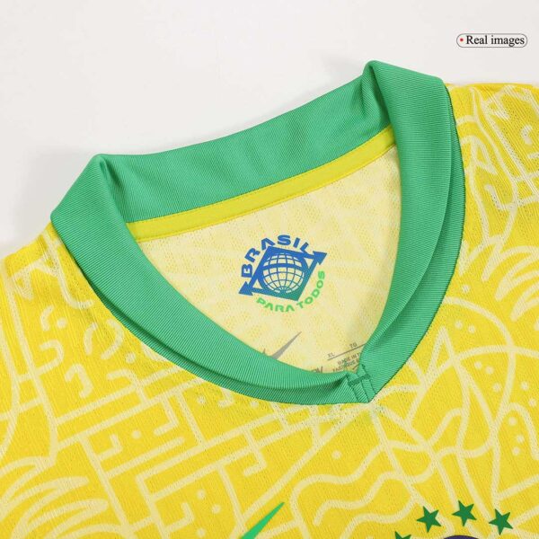Brazil Home Jersey Player Version Copa America 2024 - Image 7