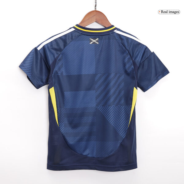 Kids Scotland Home Kit Euro 2024 - Image 6