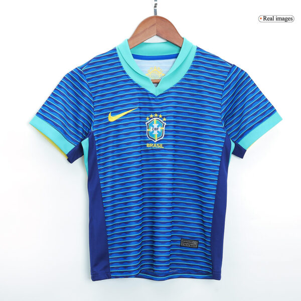 Kids Brazil Away Kit Copa America 2024 - Image 3