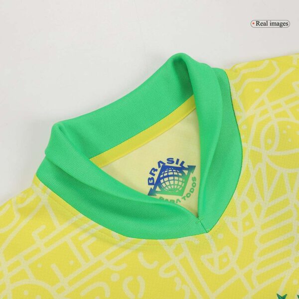 [Super Replica] Brazil Home Kit (Jersey+Shorts) Copa America 2024 - Image 6