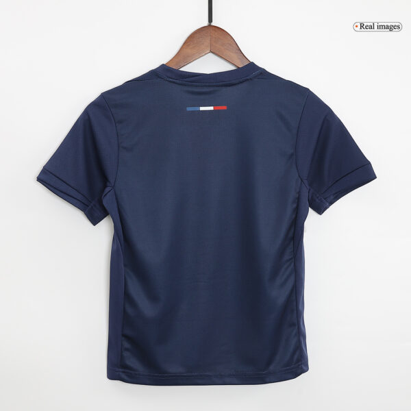 KVARATSKHELIA #7 Kids PSG Home Jersey Kit 2024/25 - Image 6