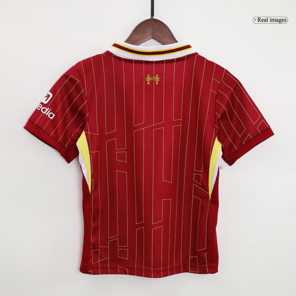 Kids Liverpool Home Jersey Kit 2024/25 - Image 5