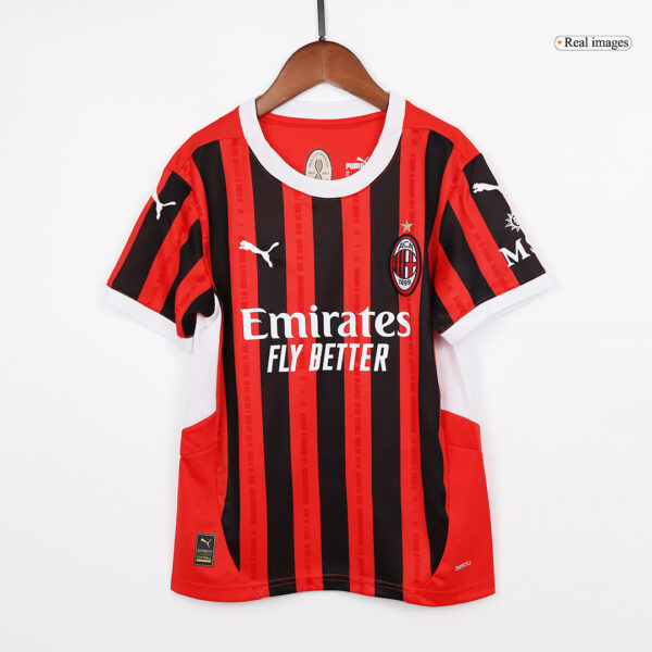 Kids AC Milan Home Jersey Kit 2024/25 - Image 5