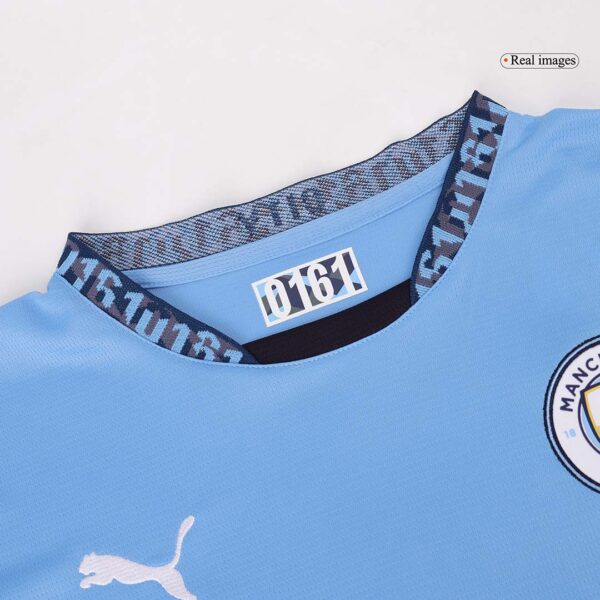 Manchester City Home Long Sleeve Jersey 2024/25 - Image 7