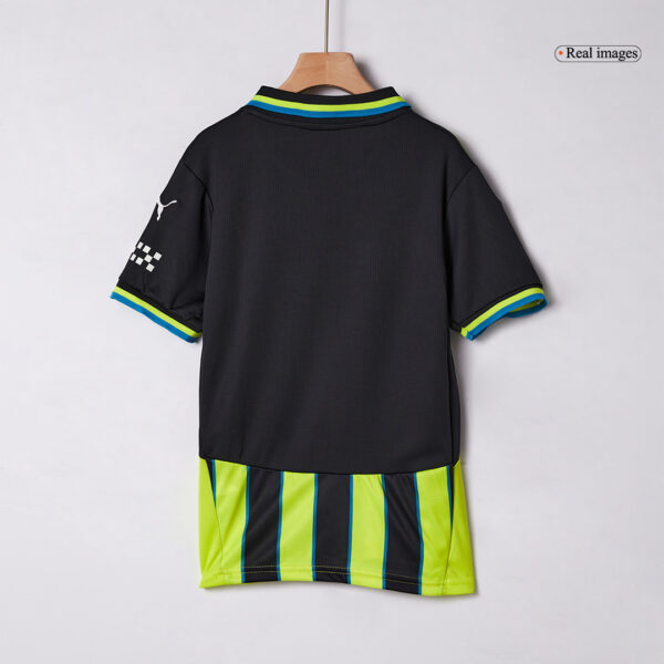 Kids Manchester City Away Kit Jersey+Shorts 2024/25 - Image 5