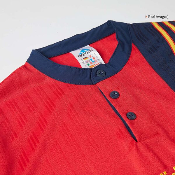 Retro Spain Home Jersey 1996 - Image 5