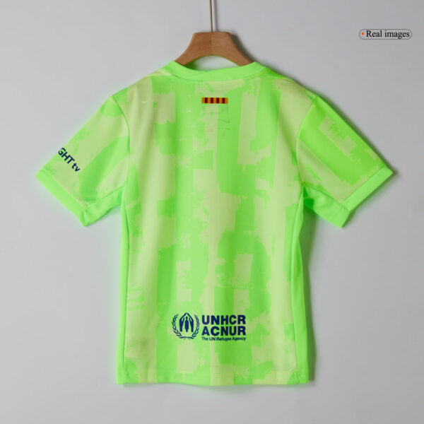 Kids Barcelona Third Spotify Logo Without Text Jersey Kit 2024/25 - Image 5
