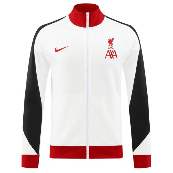 Liverpool Anthem Jacket White 2024/25 - Image 3
