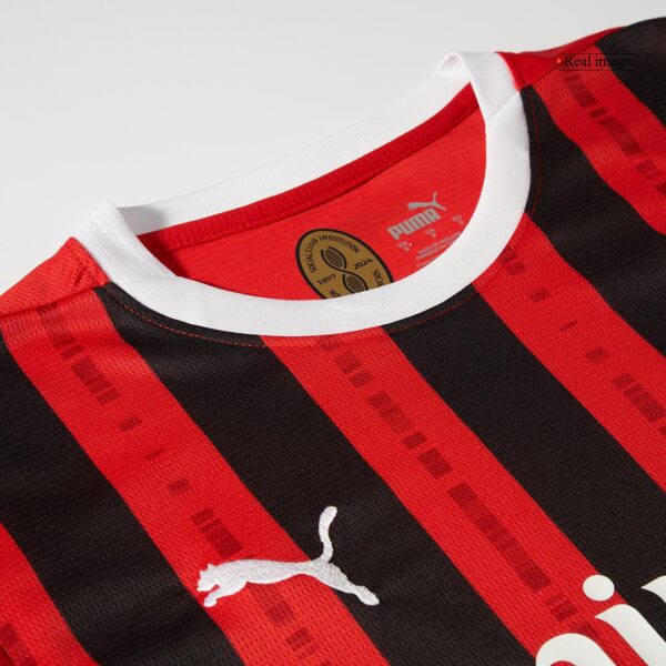 AC Milan Home Long Sleeve Jersey 2024/25 - Image 5