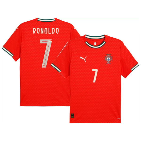 RONALDO #7 Portugal Home Jersey 2025 - Image 3