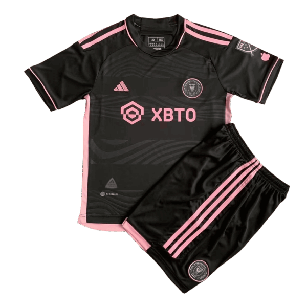 Kids Inter Miami Away Jersey Kit 2023
