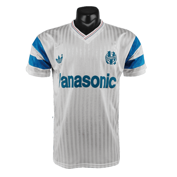 Retro Marseilles Home Jersey 1990 - Image 3