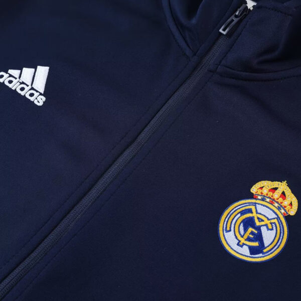 Real Madrid Training Kit Jacket+Pants Black 2023/24 - Image 9