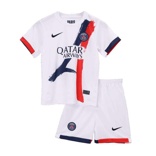 Kids PSG Away Full Kit(Jersey+Shorts+Socks) 2024/25 - Image 3