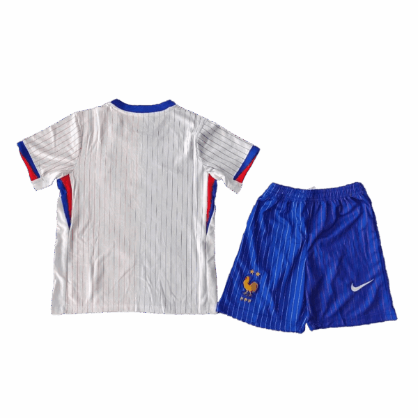 Kids France Away Full Jersey Kit Euro 2024 - Image 4