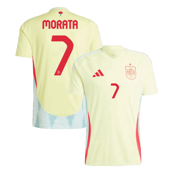 MORATA #7 Spain Away Jersey Euro 2024 - Image 2