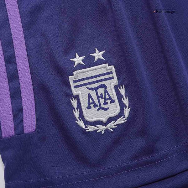 Argentina Soccer Shorts Away Replica World Cup 2022 - Image 5