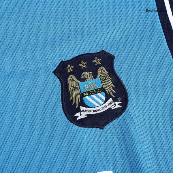 Retro Manchester City Home Jersey 2001/02 - Image 6