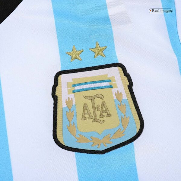Messi #10 Argentina Retro Home Jersey 2014/15 - Image 6
