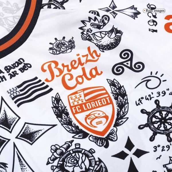 FC Lorient Tattoo Jersey 2022/23 - Image 6
