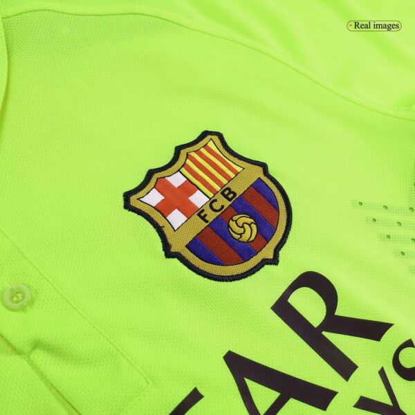 Messi #10 Retro Barcelona Third Jersey 2014/15 - Image 6
