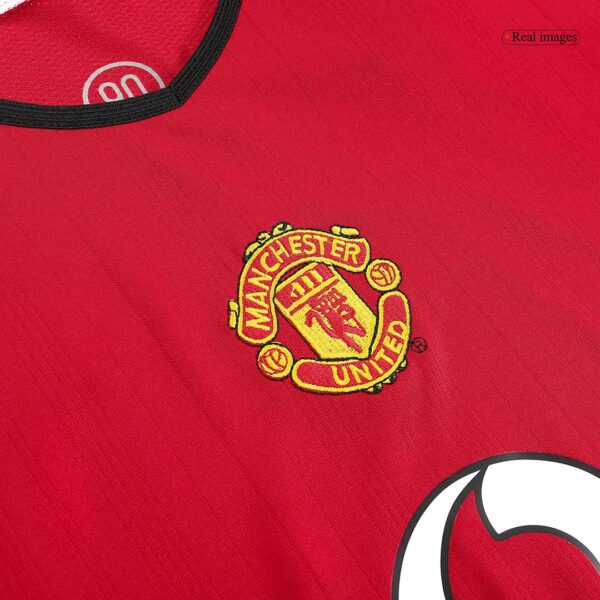 Rooney #8 Retro Manchester United Home Jersey 2005/06 - Image 8