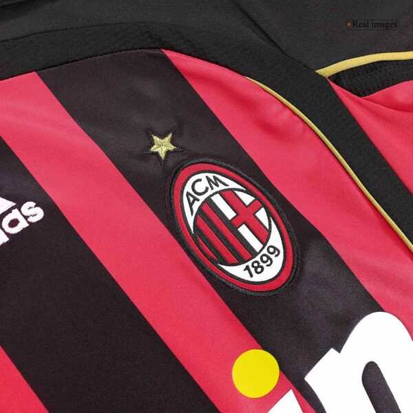 AC Milan Retro Jersey Home Long Sleeve 2006/07 - Image 15