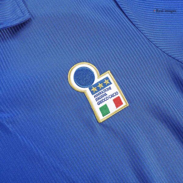 Baggio R. #18 Italy Retro Jersey Home World Cup 1998 - Image 6