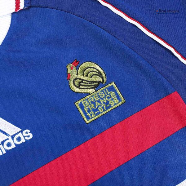 Retro France Home Jersey World Cup 1998 - Image 5