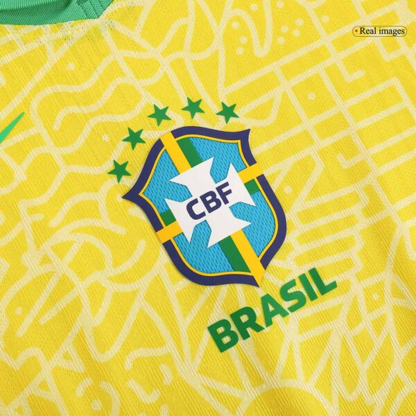 Brazil Home Jersey Player Version Copa America 2024 - Image 8